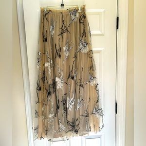 Anthropologie Ballerina Skirt sz XL NWT